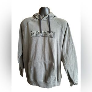 Gymshark Athletic Active Camo Print Logo Hoodie Grey